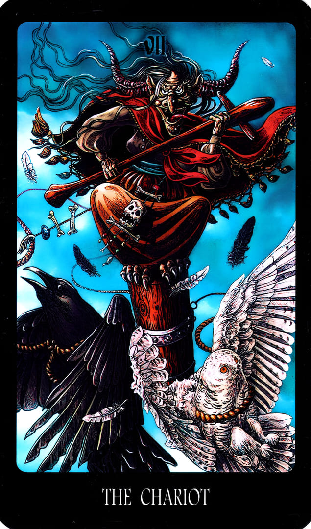 The Chariot — The Slavic Legends Tarot