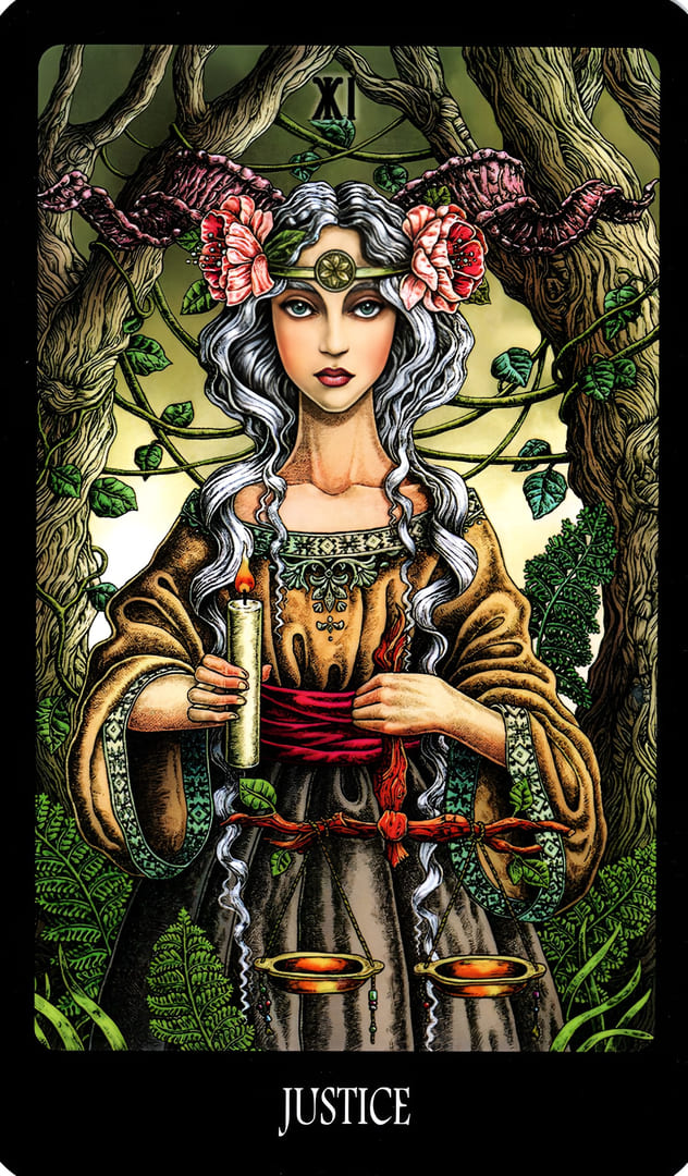 Justice — The Slavic Legends Tarot