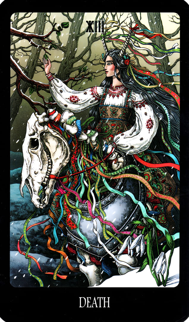 Death — The Slavic Legends Tarot