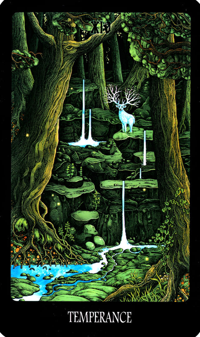 Temperance — The Slavic Legends Tarot