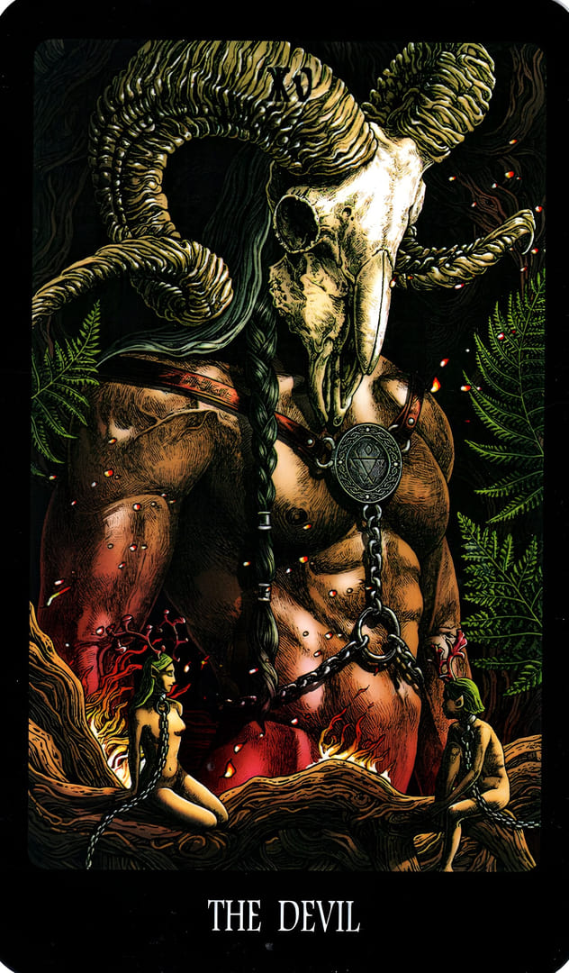 The Devil — The Slavic Legends Tarot