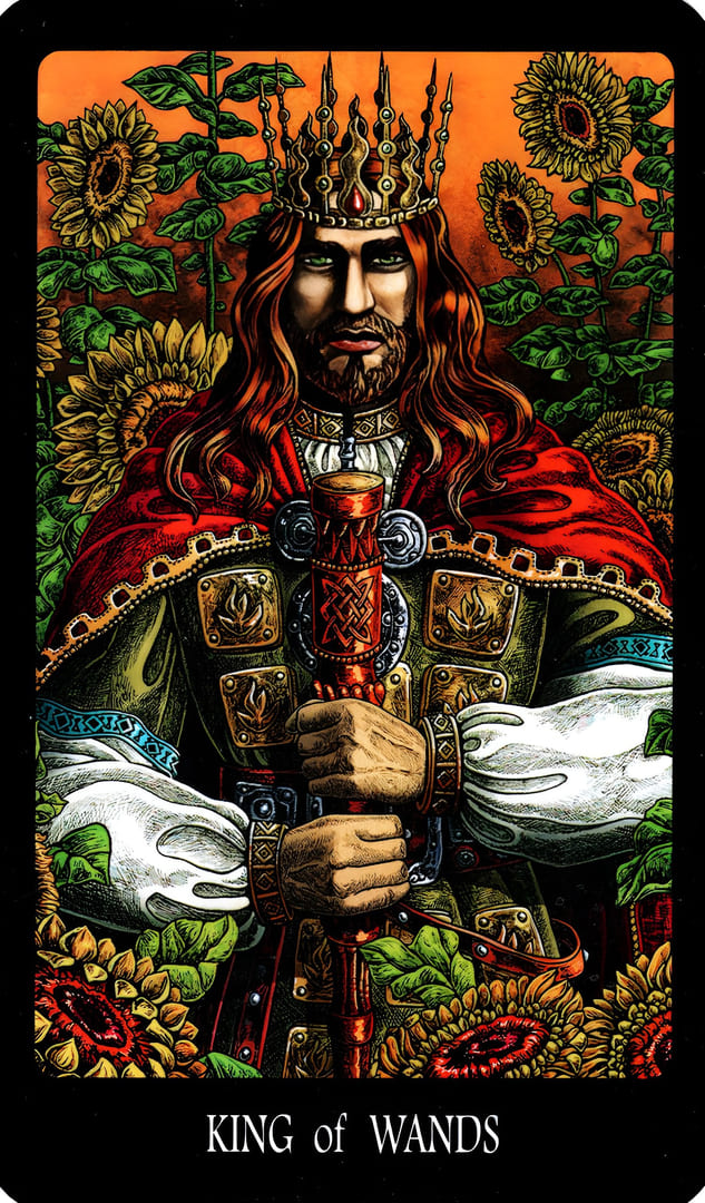 King of Wands — The Slavic Legends Tarot