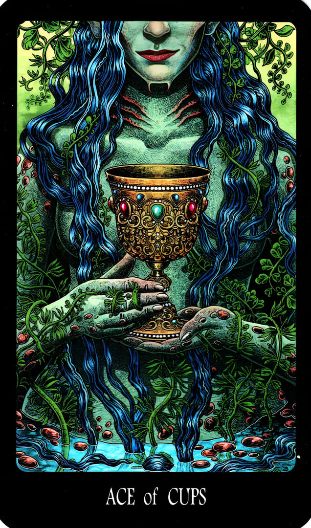 Ace of Cups — The Slavic Legends Tarot