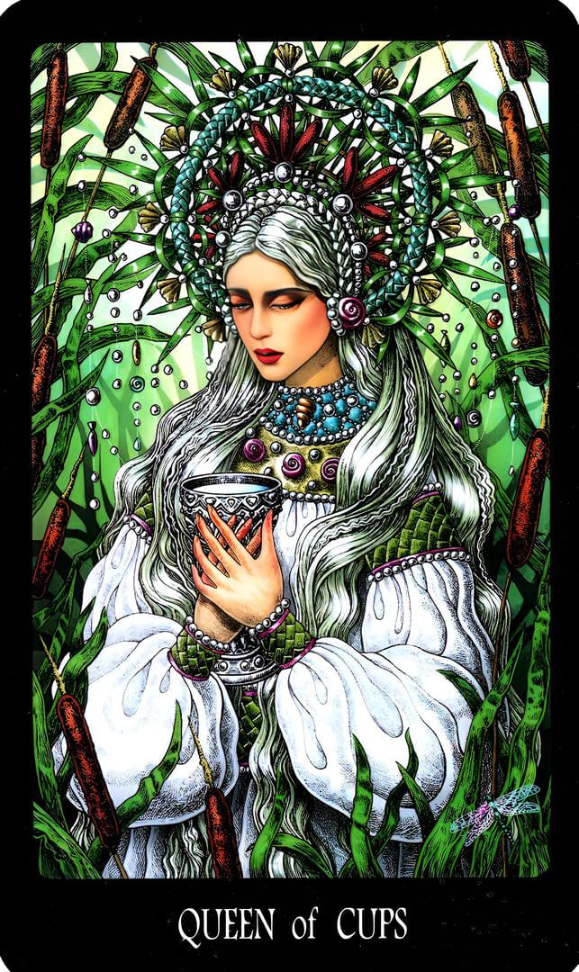 Queen of Cups — The Slavic Legends Tarot