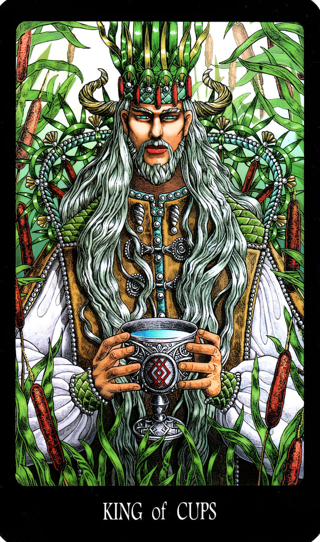 King of Cups — The Slavic Legends Tarot