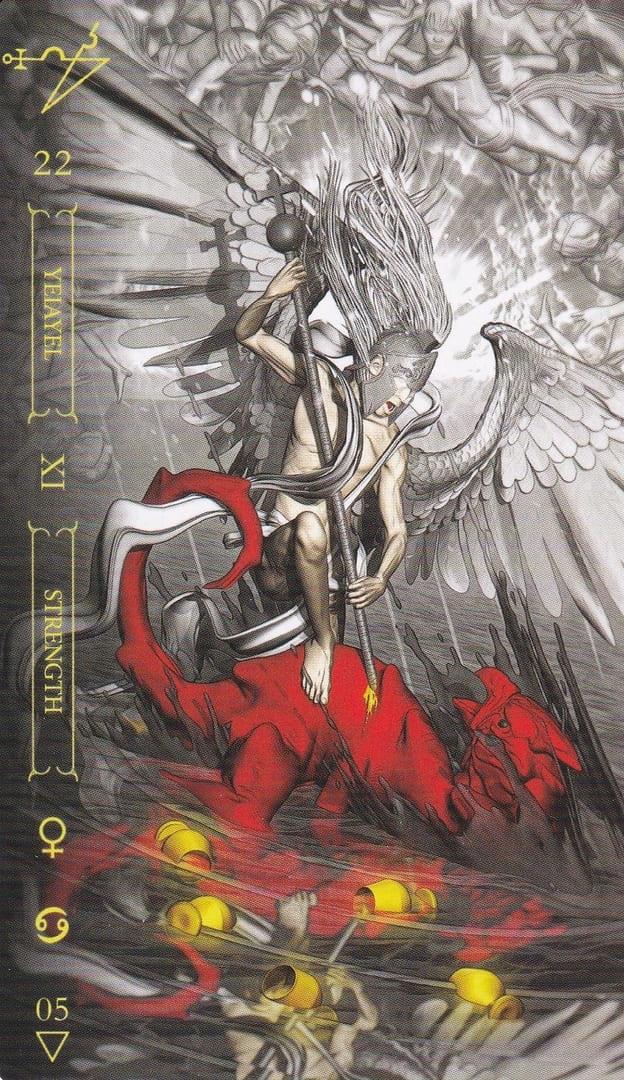 La Fuerza — Notoria Tarot