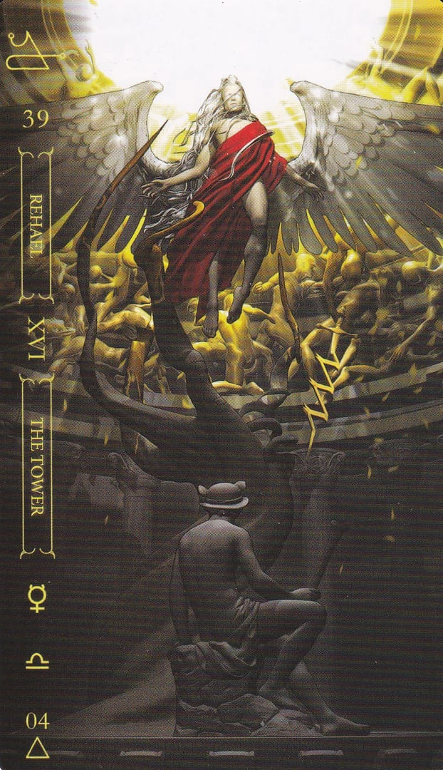 The Tower — Notoria Tarot