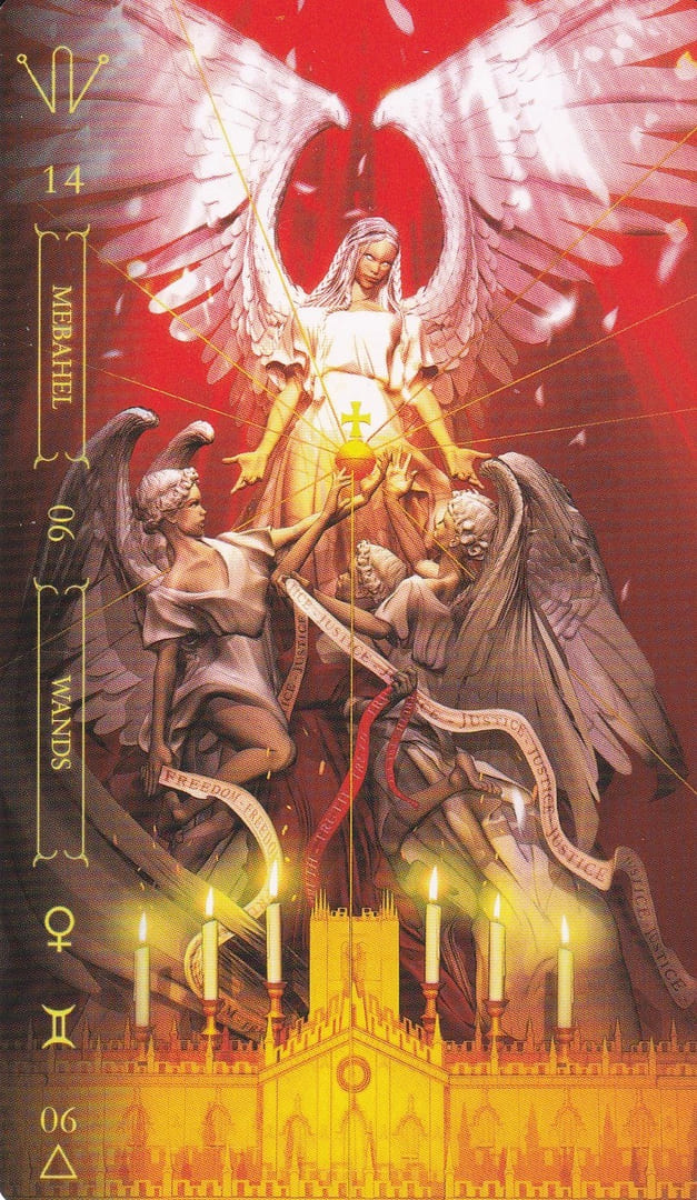 Six of Wands — Notoria Tarot