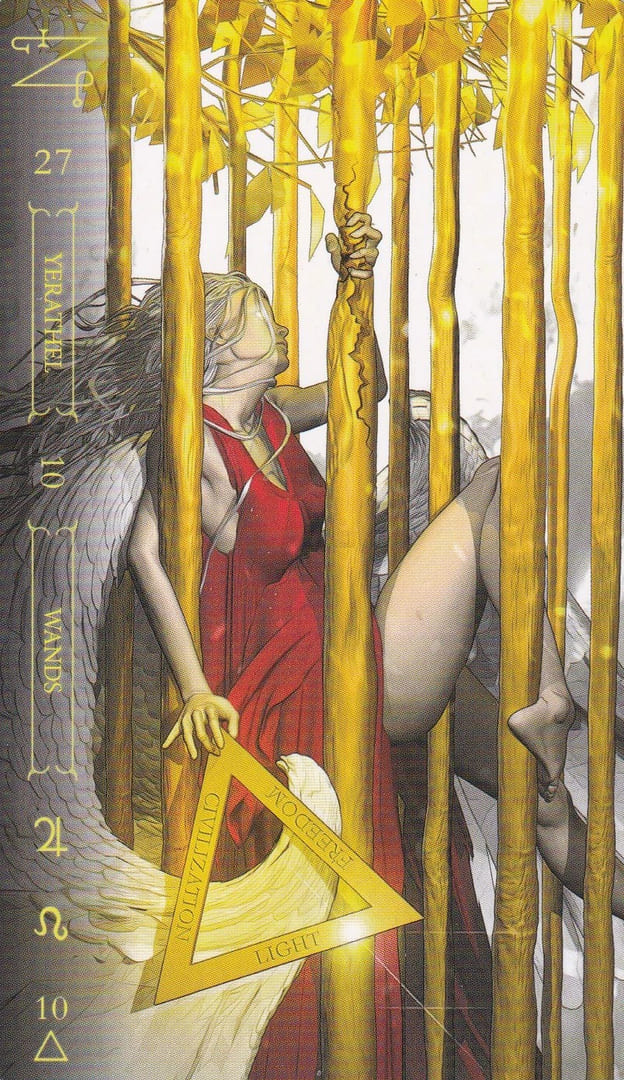 Ten of Wands — Notoria Tarot