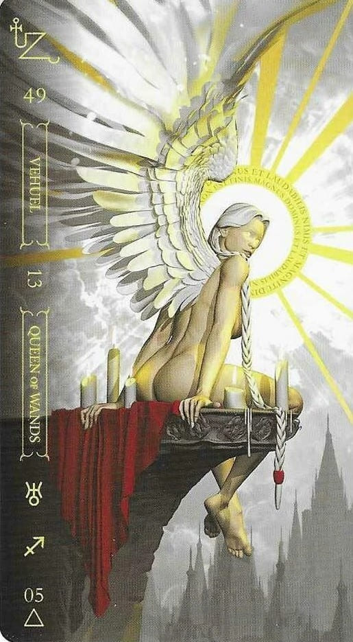 Queen of Wands — Notoria Tarot