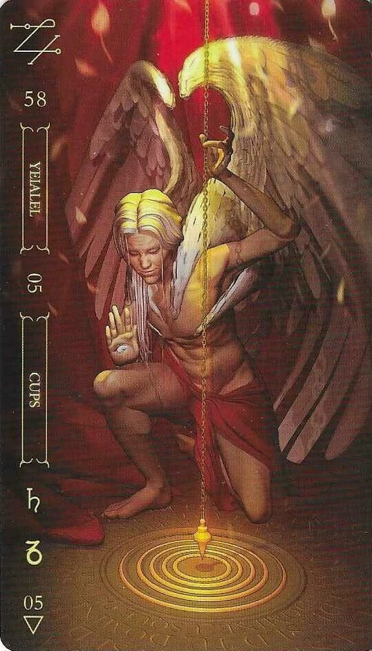 Cinco de Copas — Notoria Tarot