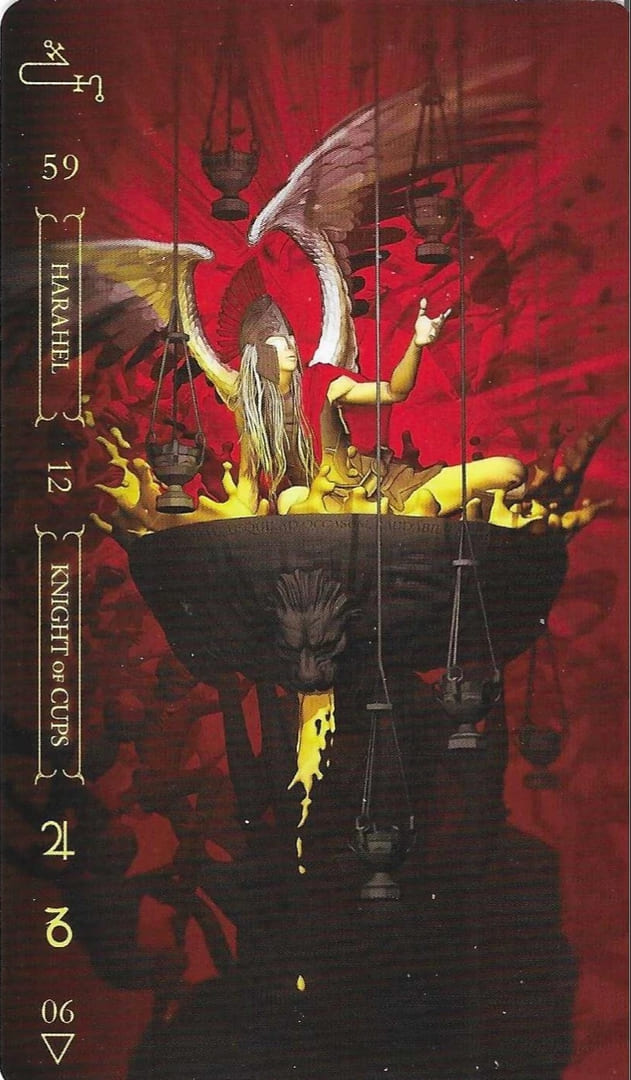 Caballo de Copas — Notoria Tarot