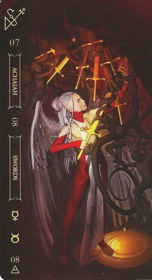 Eight of Swords — Notoria Tarot