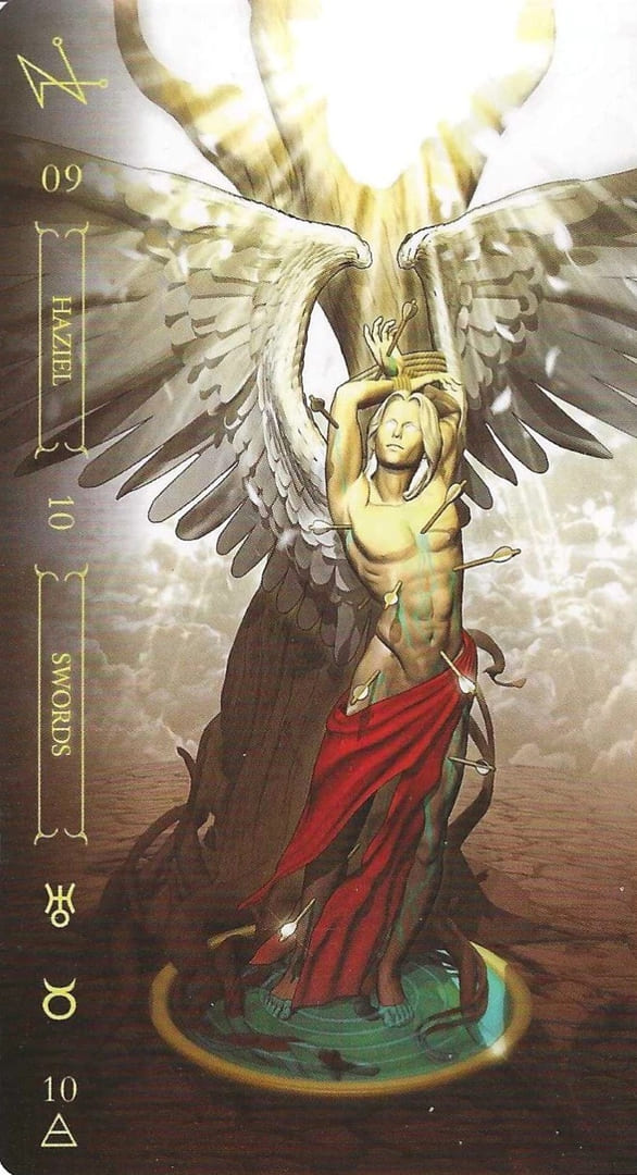 Diez de Espadas — Notoria Tarot