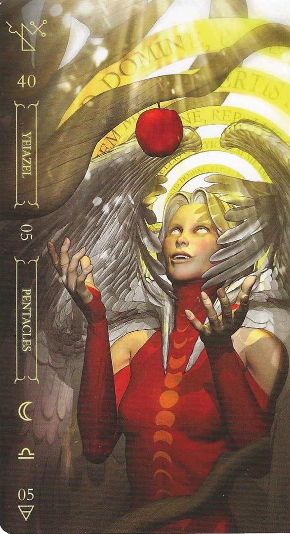 Cinco de Oros — Notoria Tarot