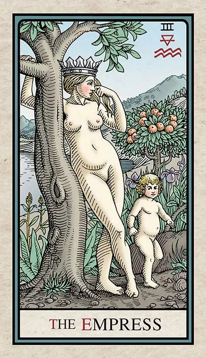 La Emperatriz — Alchemical Tarot