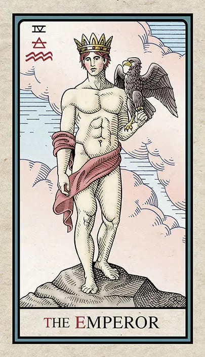 El Emperador — Alchemical Tarot