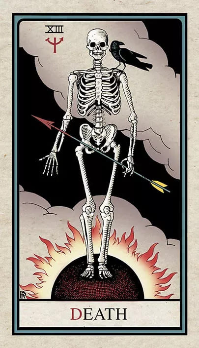 La Muerte — Alchemical Tarot