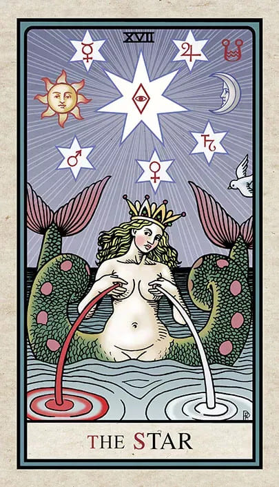 La Estrella — Alchemical Tarot