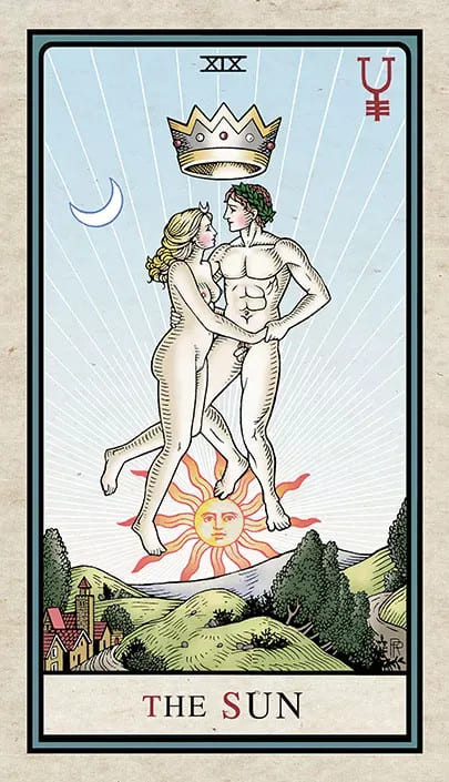 El Sol — Alchemical Tarot