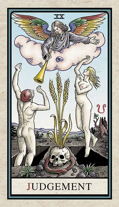 El Juicio — Alchemical Tarot
