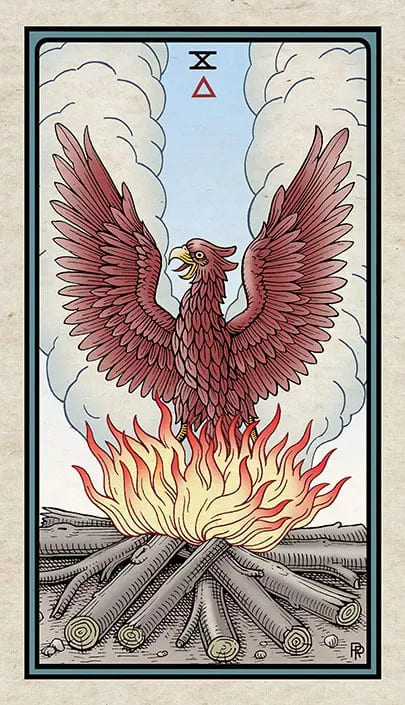 Diez de Bastos — Alchemical Tarot