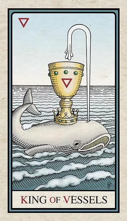 Rey de Copas — Alchemical Tarot