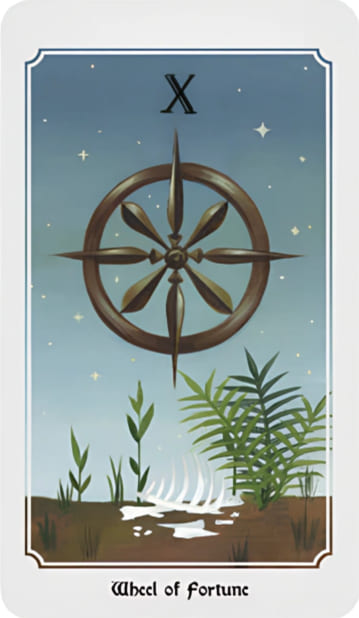 La Rueda de la Fortuna — Anima Mundi Tarot