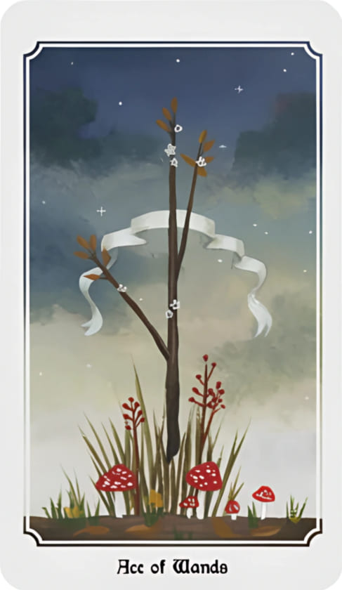 As de Bastos — Anima Mundi Tarot