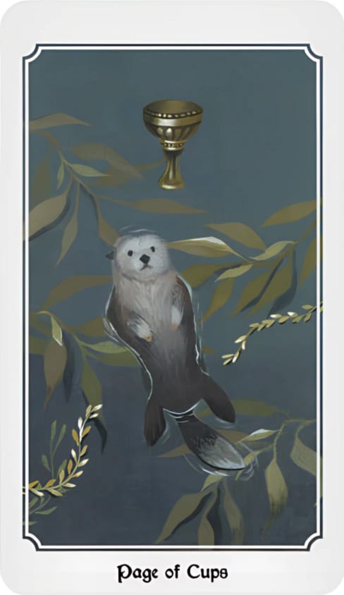 Sota de Copas — Anima Mundi Tarot