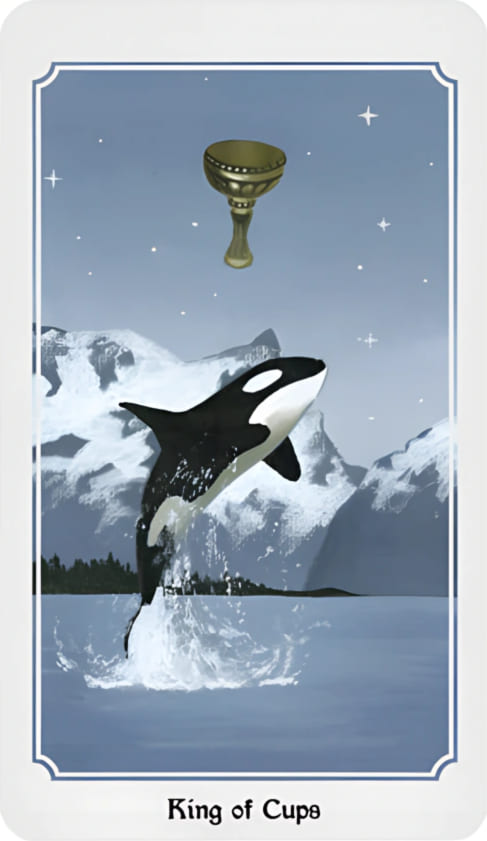 Rey de Copas — Anima Mundi Tarot
