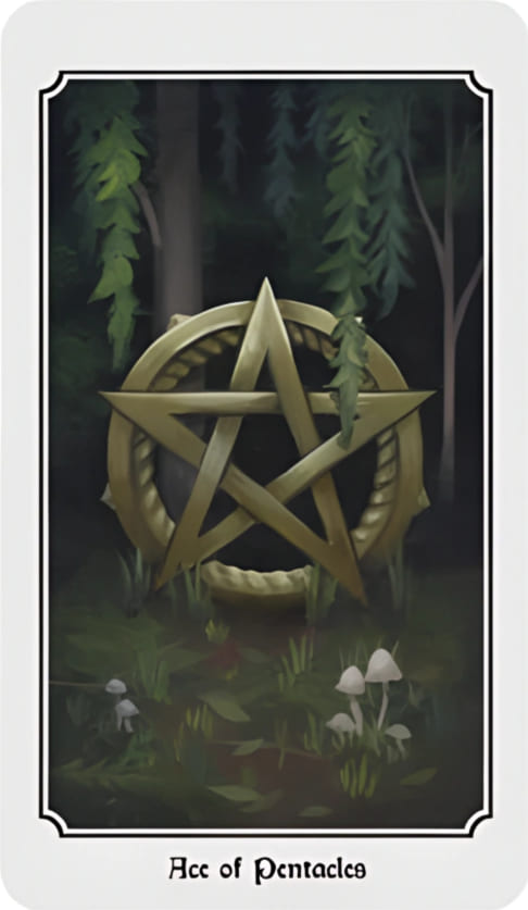 As de Oros — Anima Mundi Tarot