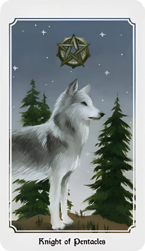 Caballo de Oros — Anima Mundi Tarot