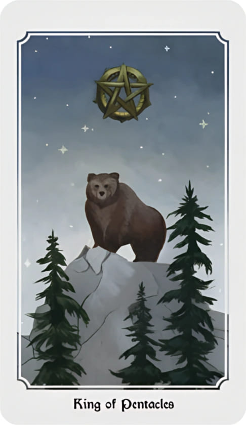 Rey de Oros — Anima Mundi Tarot