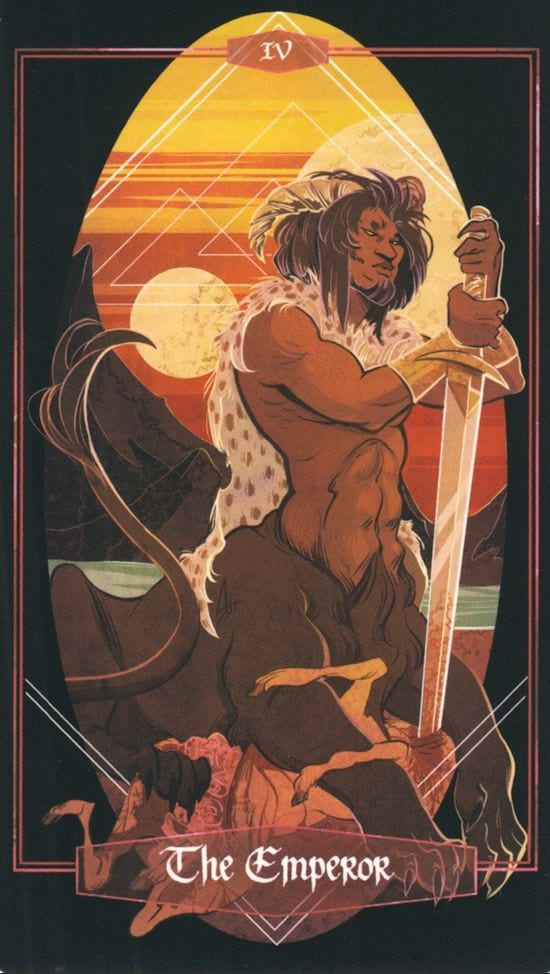 The Emperor — The Children of Litha Tarot