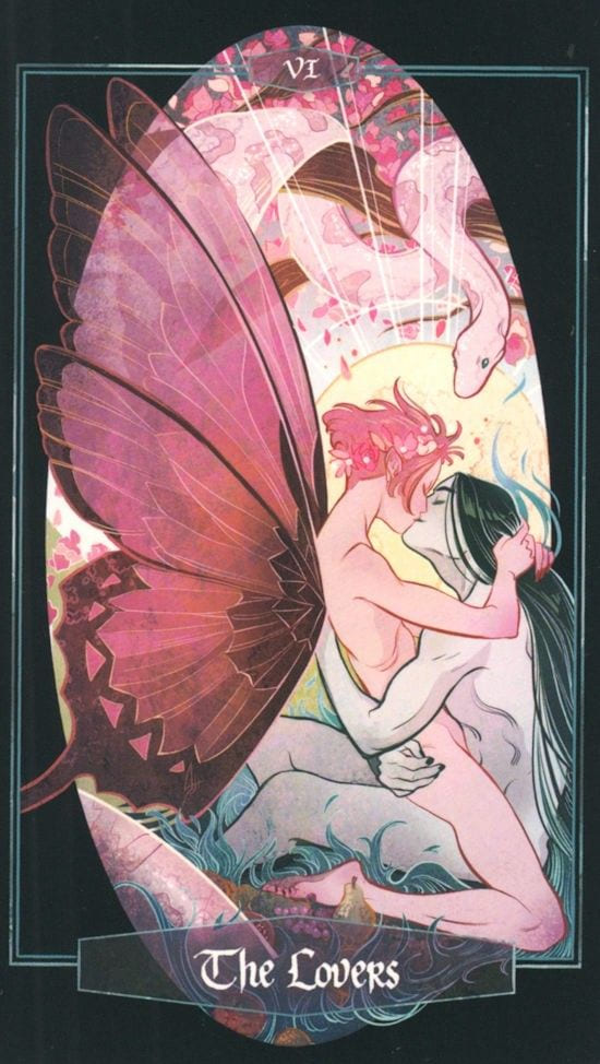 The Lovers — The Children of Litha Tarot