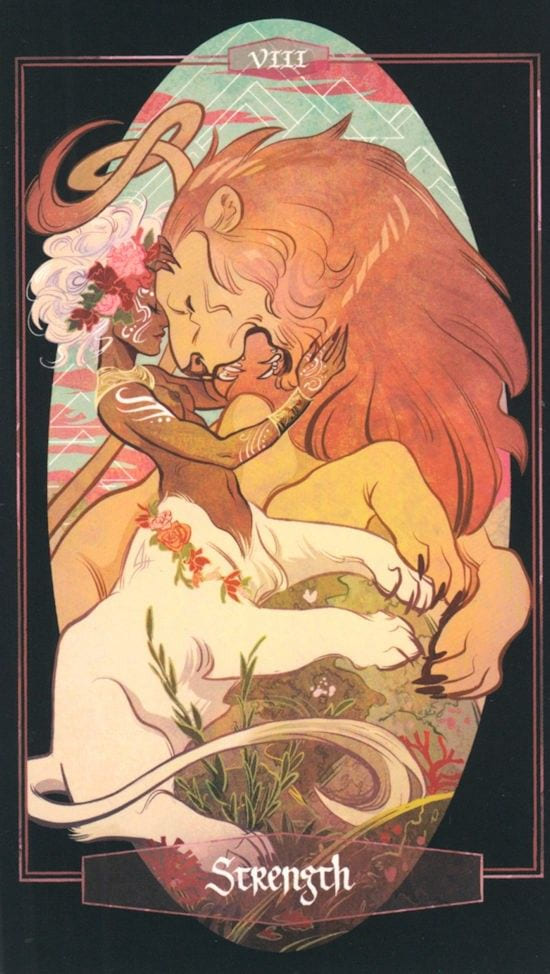 Strength — The Children of Litha Tarot