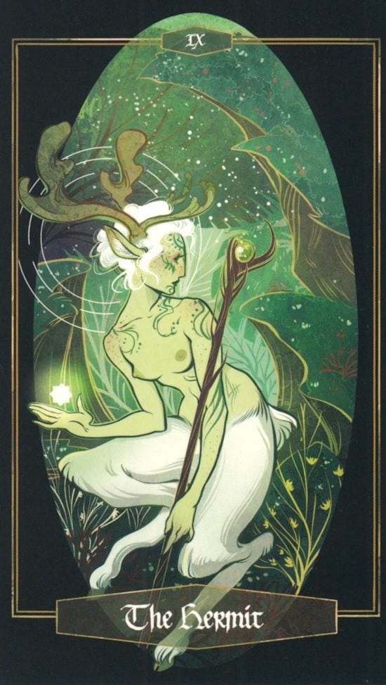 The Hermit — The Children of Litha Tarot