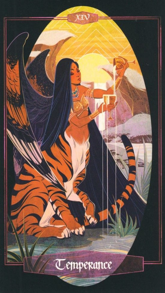 Temperance — The Children of Litha Tarot