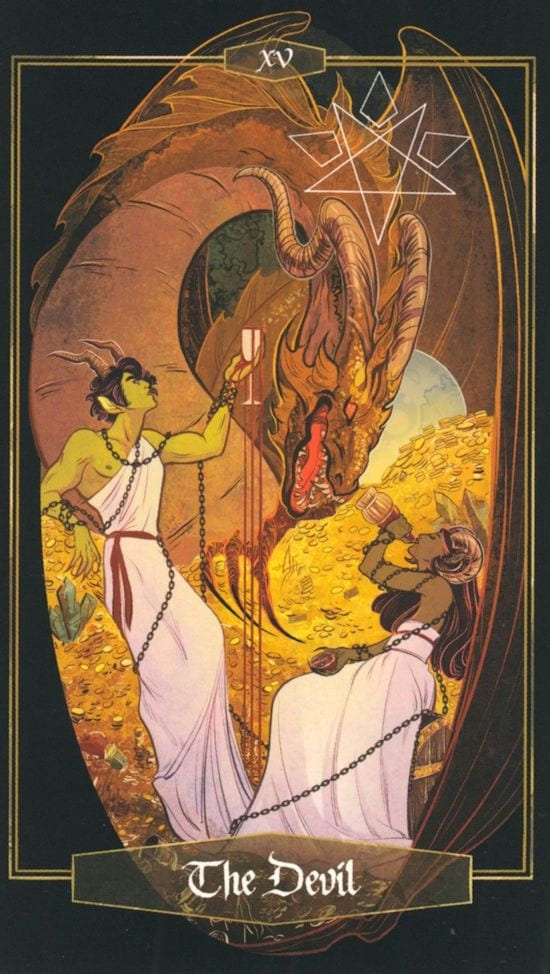 The Devil — The Children of Litha Tarot
