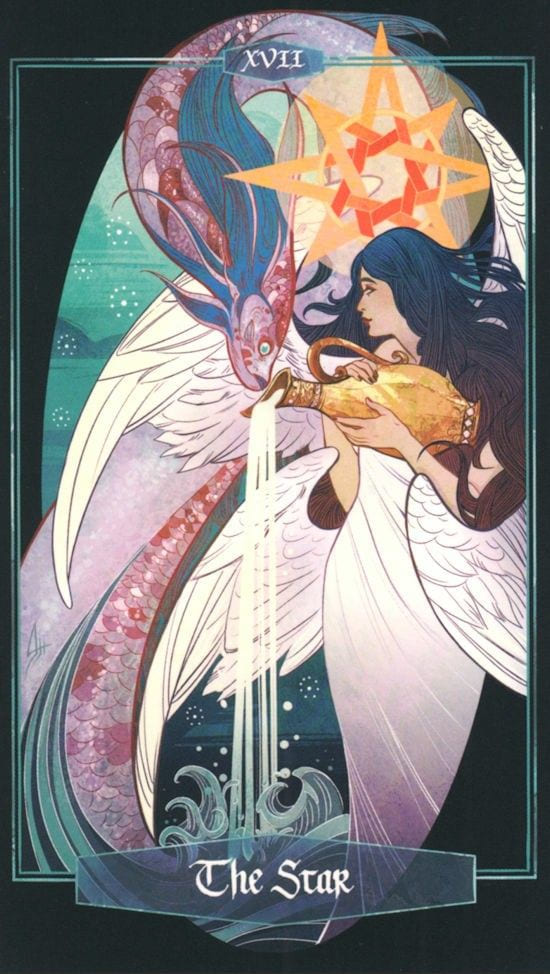 The Star — The Children of Litha Tarot