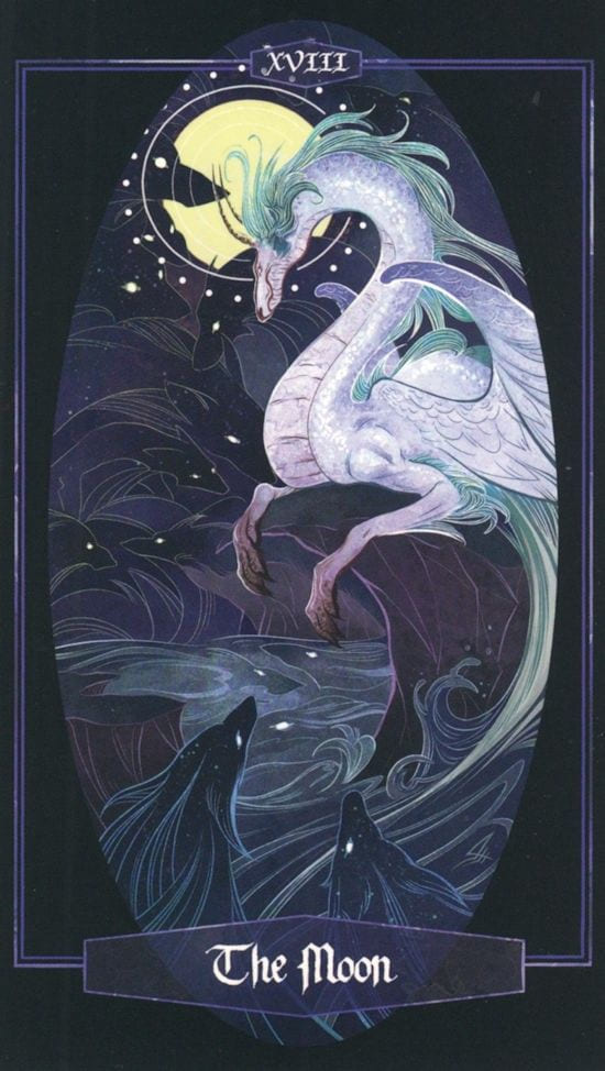 The Moon — The Children of Litha Tarot