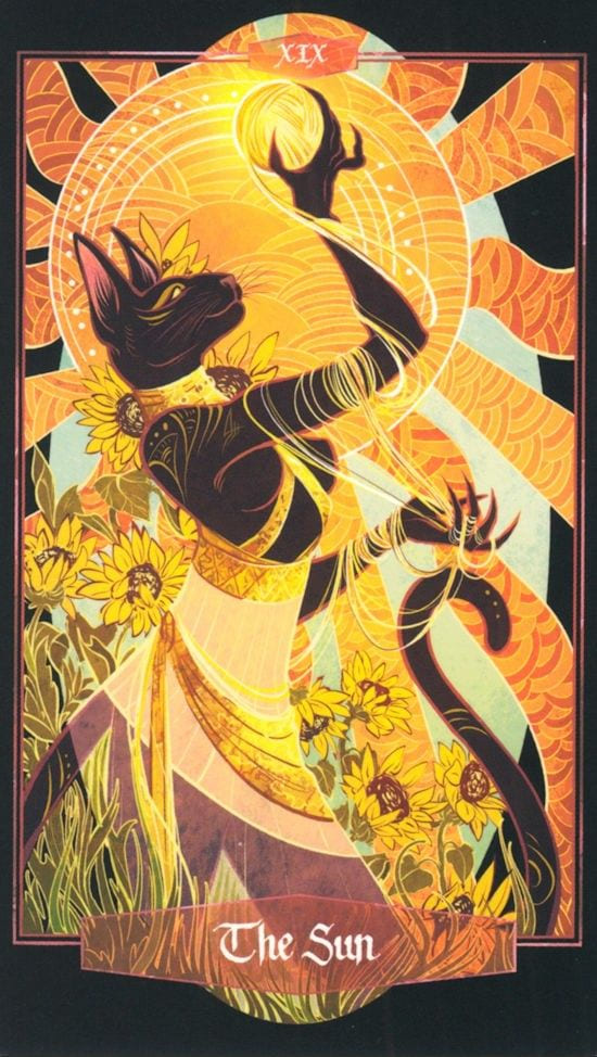 The Sun — The Children of Litha Tarot