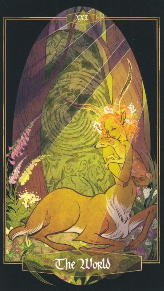 The World — The Children of Litha Tarot