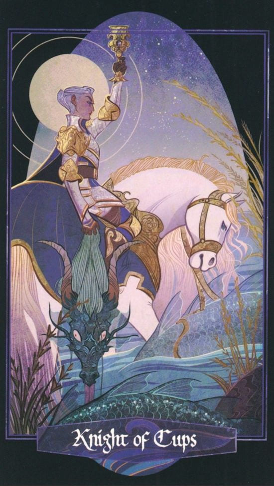 Knight of Cups — The Children of Litha Tarot
