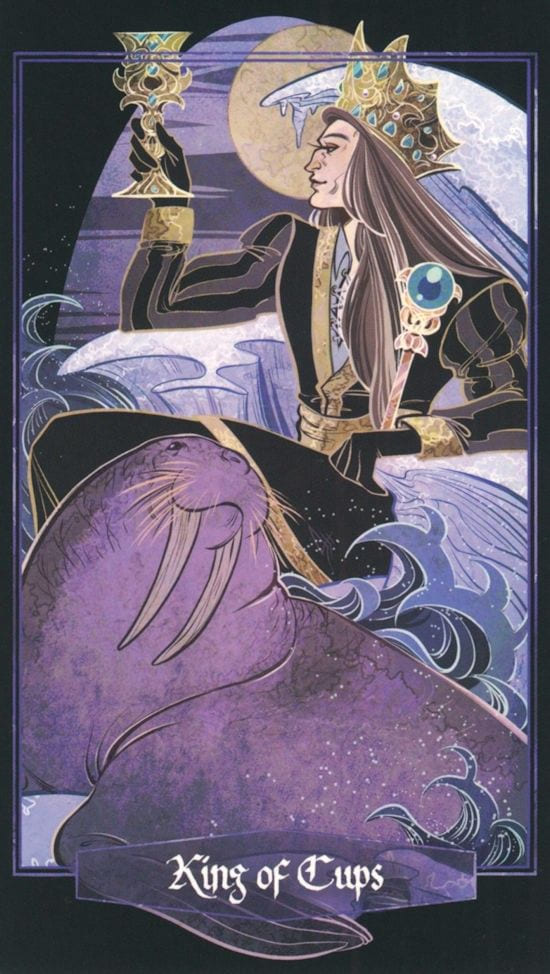 King of Cups — The Children of Litha Tarot