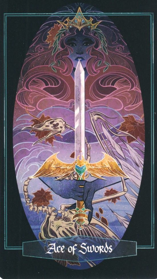 Ace of Swords — The Children of Litha Tarot