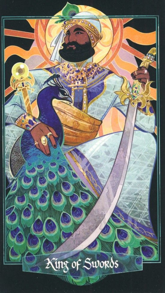 King of Swords — The Children of Litha Tarot