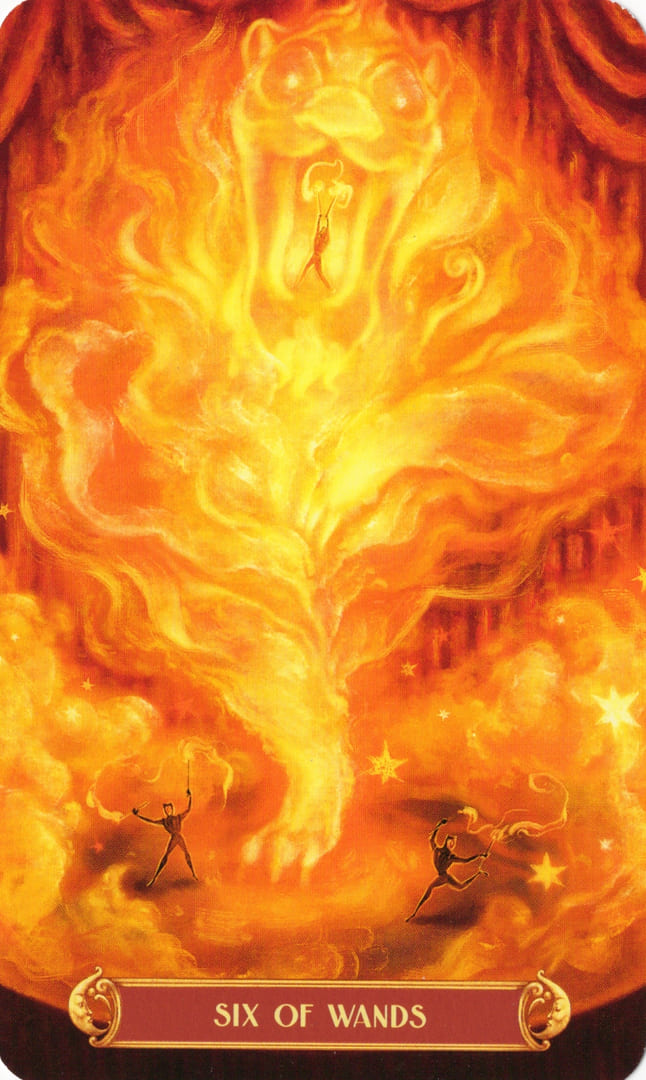 Six of Wands — Cirque du Tarot