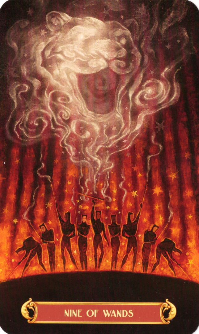 Nine of Wands — Cirque du Tarot